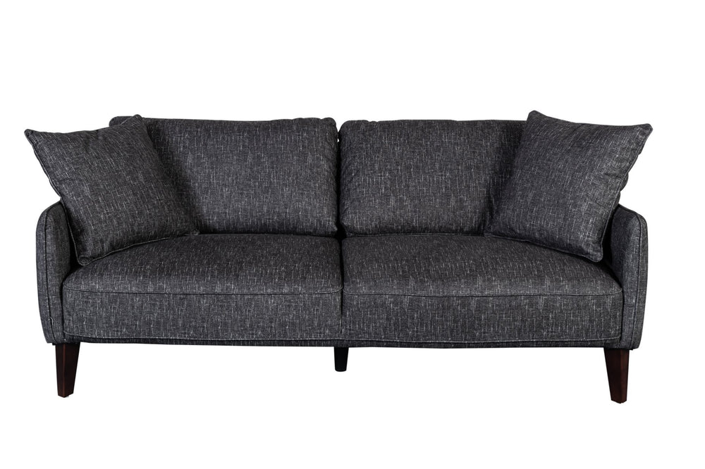 Porter Designs Cavett Mid-century Modern Sofa – Elevate Your Space With Chic Comfort And Style! Gray Fabric 01-33c-01-9223
