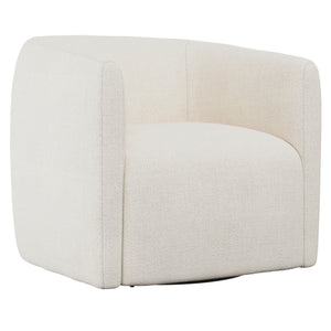 Bernhardt Aline Fabric Swivel Chair 5558-000 White B6923S_5558-000 Bernhardt