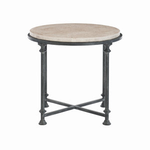 Bernhardt Galesbury Round Metal End Table 537122