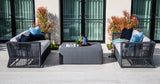 Milano Sofa in Echo Ash w/ Self Welt SW4101-23-EASH-STKIT Sunset West