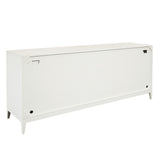 4-Door Credenza with Storage White with Painted Finish P301552 Pulaski Furniture