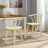 Christopher Knight Home® - Noble House - Countryside Rounded Back Spindle Dining Chair