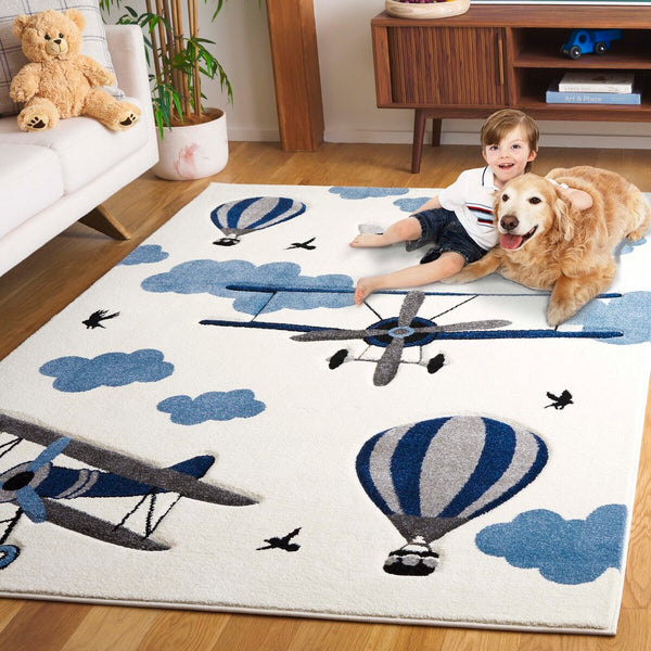 Safavieh Carousel Kids 137 Power Loomed Kids Rug CRK137A-5SQ