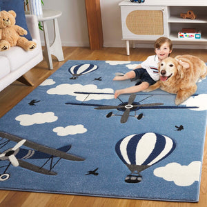 Safavieh Carousel Kids 137 Power Loomed Kids Rug CRK137M-5SQ