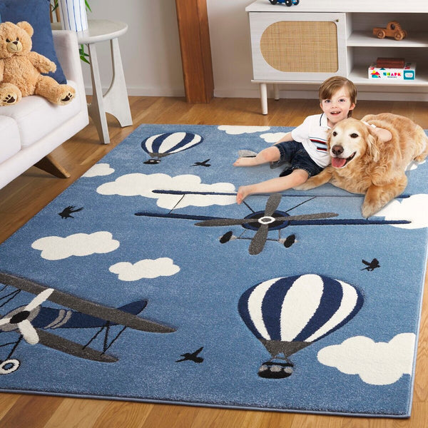 Safavieh Carousel Kids 137 Power Loomed Kids Rug CRK137M-5SQ