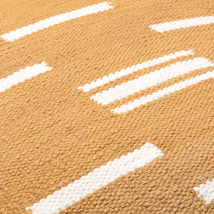 Surya Carlton Global Bohemian Accent Pillow - 18” X 18” Soft Cotton, Timeless Pattern, Easy Care Design Mustard Cotton,Cotton Crl004-2222