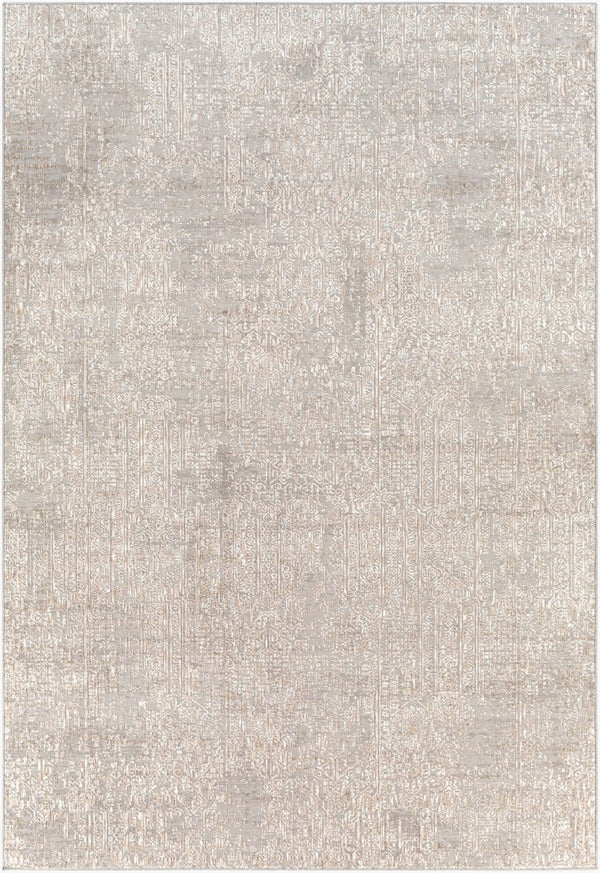 Livabliss Carmel Geometric Mid-century Modern Area Rug for Large Living and Dining Spaces Light Gray, Whi 10' x 13'11" CRL2300-1014