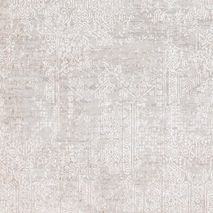 Livabliss Carmel Geometric Mid-century Modern Area Rug for Large Living and Dining Spaces Light Gray, Whi 10' x 13'11" CRL2300-1014