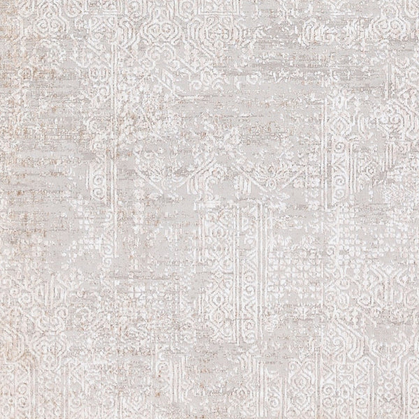 Livabliss Carmel Geometric Mid-century Modern Area Rug for Large Living and Dining Spaces Light Gray, Whi 10' x 13'11" CRL2300-1014