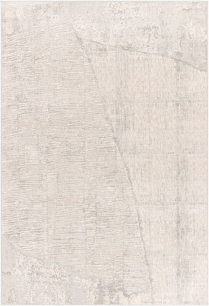 Livabliss Carmel Mid-century Polyester Area Rug for Large Living Rooms with Graphic Pattern Light Gray, Whi 12' x 15' CRL2301-1215