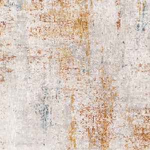 Livabliss Carmel Geometric Mid-century Modern Area Rug Polyester Woven for Living Room White, Gray 10' x 13'11" CRL2302-1014