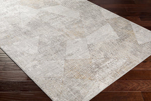 Livabliss Carmel Machine Woven Polyester Area Rug for Mid-century Modern Living Spaces Light Gray, Tau 10' x 13'11" CRL2303-1014