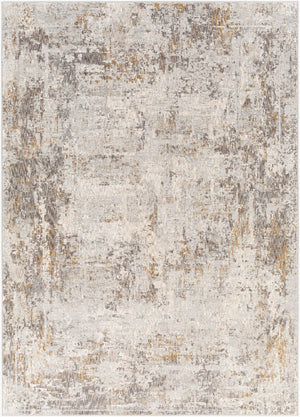 Livabliss Carmel Mid-century Modern Polyester Area Rug Soft Geometric Pattern for Living Rooms Light Gray, Dar 10' x 13'11" CRL2304-1014