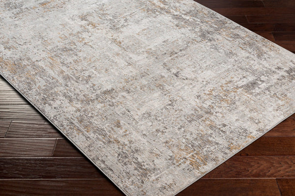 Livabliss Carmel Mid-century Modern Polyester Area Rug Soft Geometric Pattern for Living Rooms Light Gray, Dar 7'10" x 10' CRL2304-71010