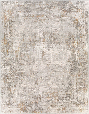 Livabliss Carmel Mid-century Modern Polyester Area Rug Soft Geometric Pattern for Living Rooms Light Gray, Dar 7'10" x 10' CRL2304-71010