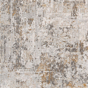 Livabliss Carmel Mid-century Modern Polyester Area Rug Soft Geometric Pattern for Living Rooms Light Gray, Dar 7'10" x 10' CRL2304-71010