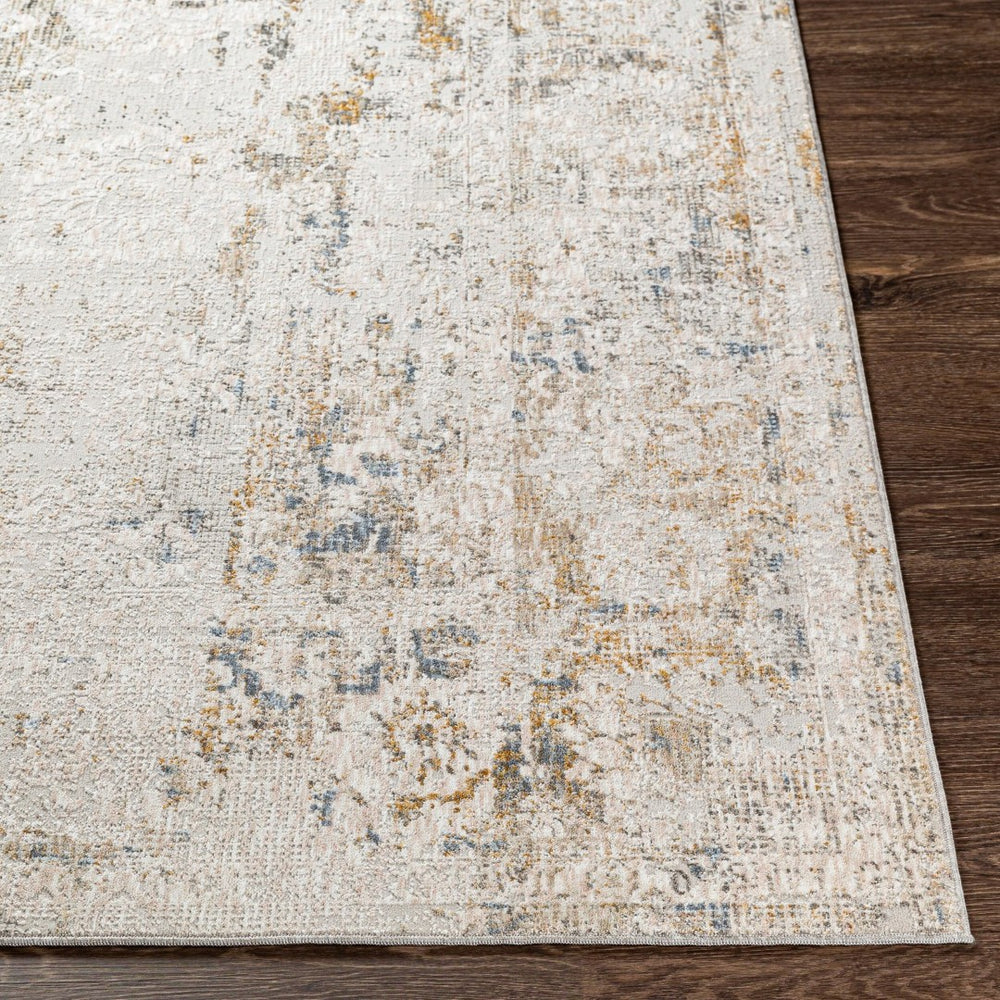 Livabliss Carmel Traditional Polyester Area Rug for Large Living or Dining Rooms High Traffic Light Gray, Dar 10' x 13'11" CRL2306-1014
