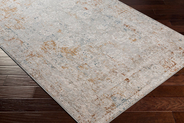 Livabliss Carmel Traditional Patterned Polyester Area Rug Machine Woven in Turkey for Living Rooms Light Gray, Dar 10' x 13'11" CRL2307-1014