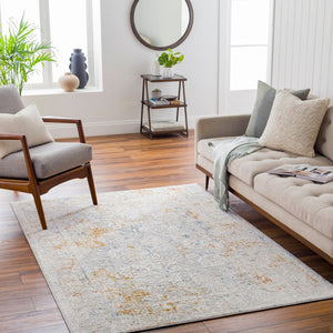 Livabliss Carmel Traditional Patterned Polyester Area Rug Machine Woven in Turkey for Living Rooms Light Gray, Dar 10' x 13'11" CRL2307-1014