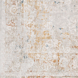Livabliss Carmel Traditional Patterned Polyester Area Rug Machine Woven in Turkey for Living Rooms Light Gray, Dar 10' x 13'11" CRL2307-1014