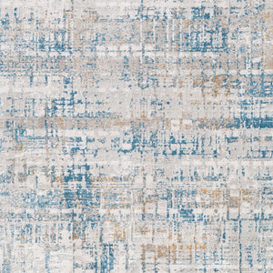 Livabliss Carmel Machine Woven Polyester Area Rug with High Low Pile for Large Living Rooms Light Gray, Whi 12' x 15' CRL2308-1215
