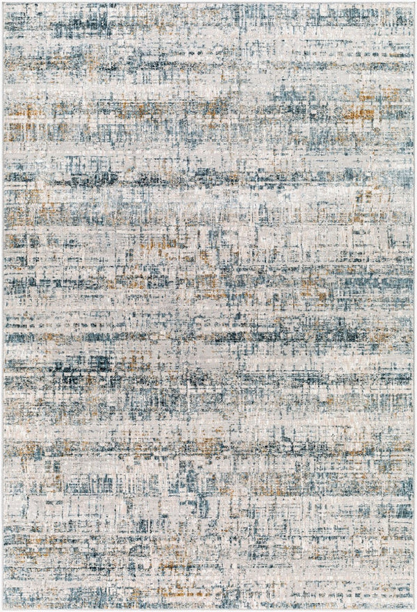 Livabliss Carmel Bold Geometric Mid-century Polyester Area Rug for Large Living Dining Rooms Light Gray, Whi 2'7" x 3'11" CRL2309-274