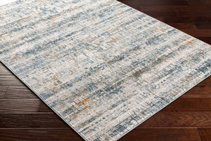 Livabliss Carmel Bold Geometric Mid-century Polyester Area Rug for Large Living Dining Rooms Light Gray, Whi 2'7" x 3'11" CRL2309-274