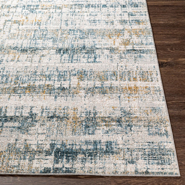 Livabliss Carmel Bold Geometric Mid-century Polyester Area Rug for Large Living Dining Rooms Light Gray, Whi 2'7" x 3'11" CRL2309-274