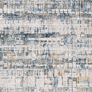 Livabliss Carmel Bold Geometric Mid-century Polyester Area Rug for Large Living Dining Rooms Light Gray, Whi 2'7" x 3'11" CRL2309-274