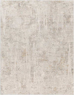 Livabliss Carmel Geometric Area Rug Mid-century Modern Polyester Pile for Living Dining Rooms Light Gray, Dar 7'10" x 10' CRL2310-71010