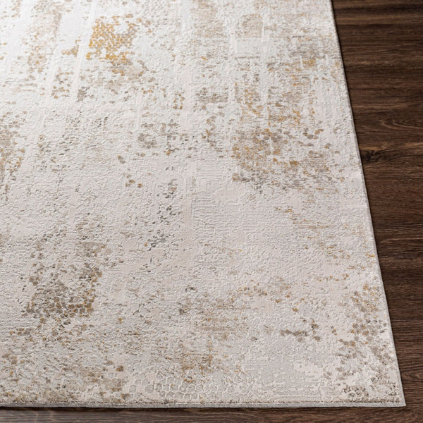 Livabliss Carmel Geometric Area Rug Mid-century Modern Polyester Pile for Living Dining Rooms Light Gray, Dar 2' x 2'11" CRL2310-23