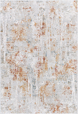 Livabliss Carmel Machine Woven Area Rug with Lustrous Sheen and High Low Pile for Large Rooms Light Gray, Whi 12' x 15' CRL2311-1215