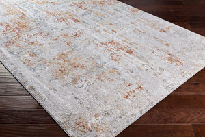Livabliss Carmel Machine Woven Area Rug with Lustrous Sheen and High Low Pile for Large Rooms Light Gray, Whi 12' x 15' CRL2311-1215