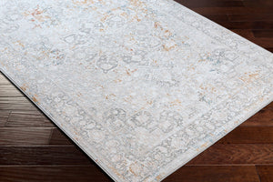 Livabliss Carmel Traditional Polyester Area Rug Soft Plush Pile for Large Living Dining Rooms Light Gray, Tau 10' x 13'11" CRL2313-1014