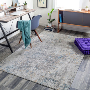 Livabliss Carmel Machine Woven Polyester Area Rug Minimalist Low Pile for Large Living Spaces Taupe, Light Gr 3'11" x 2'8" CRL2314-274