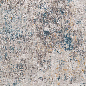 Livabliss Carmel Machine Woven Polyester Area Rug Minimalist Low Pile for Large Living Spaces Taupe, Light Gr 3'11" x 2'8" CRL2314-274
