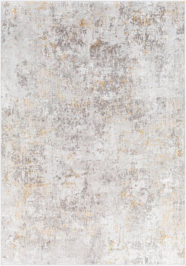 Livabliss Carmel Turkish Polyester Area Rug Low Pile Minimalist Design for Living Rooms Light Gray, Mus 12' x 15' CRL2315-1215