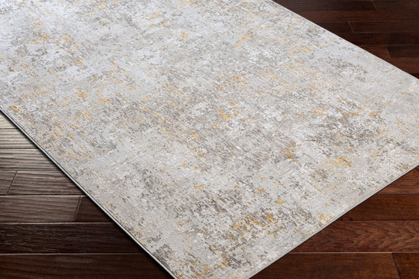 Livabliss Carmel Turkish Polyester Area Rug Low Pile Minimalist Design for Living Rooms Light Gray, Mus 7'10" x 10' CRL2315-71010