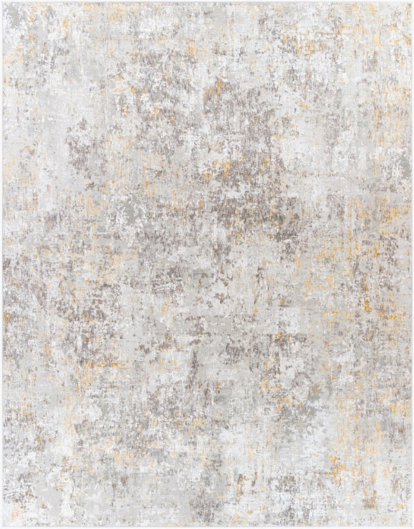 Livabliss Carmel Turkish Polyester Area Rug Low Pile Minimalist Design for Living Rooms Light Gray, Mus 7'10" x 10' CRL2315-71010