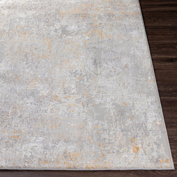 Livabliss Carmel Turkish Polyester Area Rug Low Pile Minimalist Design for Living Rooms Light Gray, Mus 7'10" x 10' CRL2315-71010