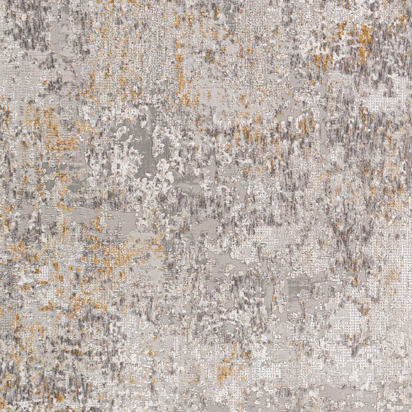 Livabliss Carmel Turkish Polyester Area Rug Low Pile Minimalist Design for Living Rooms Light Gray, Mus 7'10" x 10' CRL2315-71010