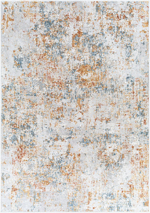 Livabliss Carmel Geometric Polyester Area Rug for Living Room with Medium Pile Turkish Weave Taupe, Blue 2' x 2'11" CRL2316-23
