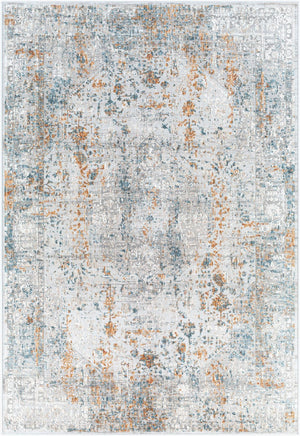 Livabliss Carmel Traditional Polyester Area Rug for Large Living Dining Rooms Medium Pile Light Gray, Tau 5' x 7'3" CRL2317-573