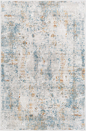 Livabliss Carmel Traditional Polyester Area Rug for Large Living Dining Rooms Medium Pile Light Gray, Tau 6'7" x 9'6" CRL2317-6796