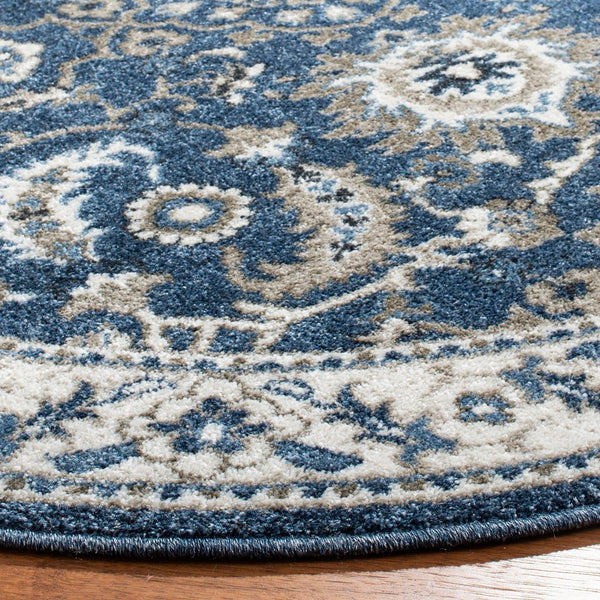 Safavieh Carolina 477 Power Loomed  Rug Dark Blue CRL477D-3