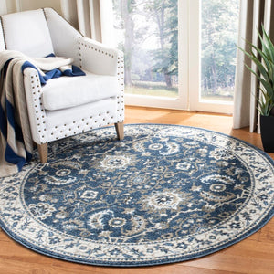 Safavieh Carolina 477 Power Loomed  Rug Dark Blue CRL477D-3