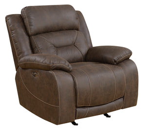 Steve Silver Aria Power-Power Recliner Brown AA950CBN