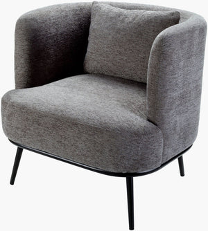 Livabliss Carmine Upholstered Accent Chair Polyester Seat with Metal Base for Living Room CRMN001-303231