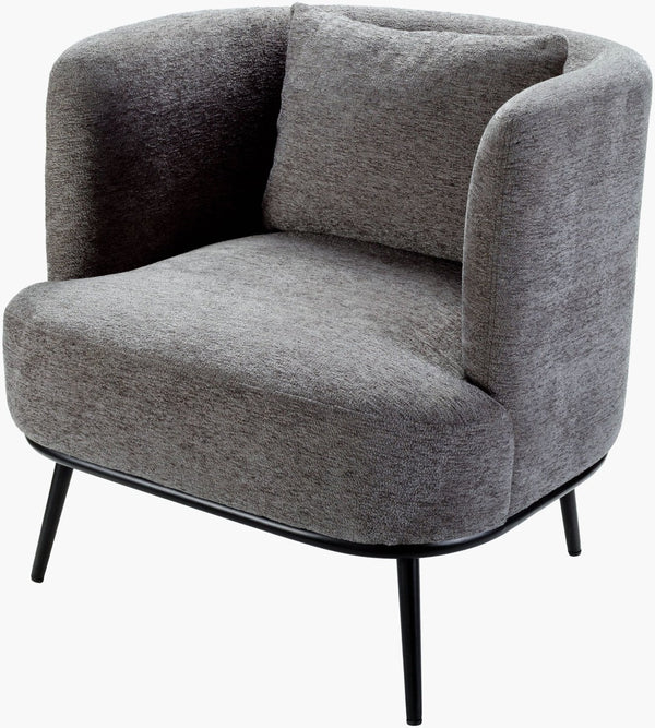 Livabliss Carmine Upholstered Accent Chair Polyester Seat with Metal Base for Living Room CRMN001-303231