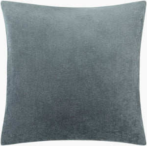 Surya Conrad Modern 18"X18" Accent Pillow - Soft Cotton, Hand-crafted Elegance For Timeless Home Decor Charcoal Cotton,Cotton Crn004-1818